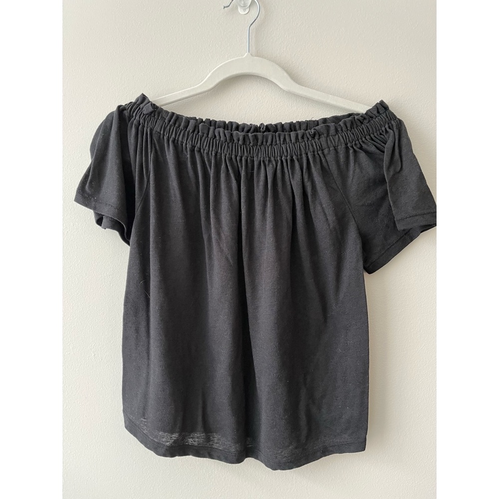 New Look black off the shoulder top